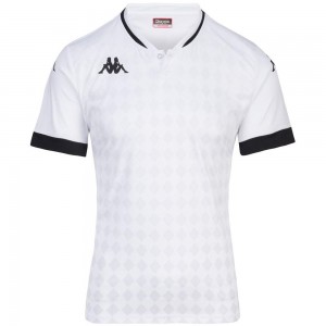 Kids' Kappa 4 Football Bofi Polo Shirt White | 856072-UFL