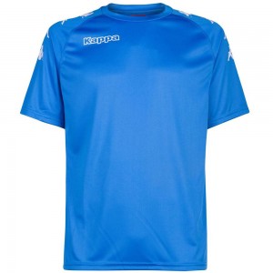 Kids' Kappa 4 Football Castolo Jersey Blue | 192465-BLR