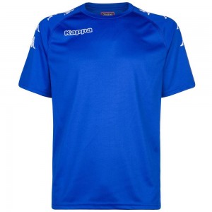 Kids' Kappa 4 Football Castolo Jersey Blue | 625713-BQH