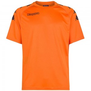 Kids' Kappa 4 Football Castolo Jersey Orange | 630281-SZE