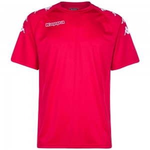 Kids' Kappa 4 Football Castolo Jersey Red | 324185-VTC