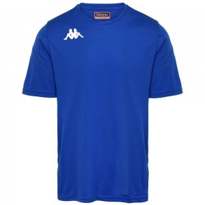 Kids' Kappa 4 Football Dovo Jersey Blue | 867901-OCA