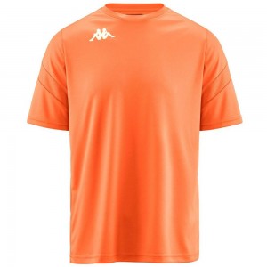 Kids' Kappa 4 Football Dovo Jersey Orange | 546972-DEJ