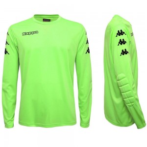 Kids' Kappa 4 Football Gk Tee Jersey Green | 697085-TJW