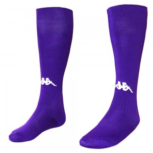 Kids' Kappa 4 Football High 1pack Socks Purple | 094325-ECT