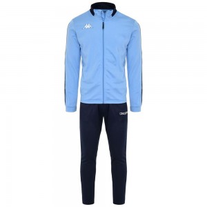 Kids' Kappa 4 Football Salcito Tracksuit Blue | 472830-KTL