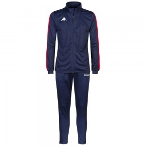 Kids' Kappa 4 Football Salcito Tracksuit Blue | 540629-NFS