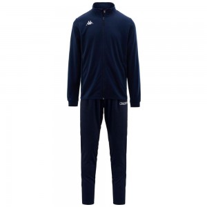 Kids' Kappa 4 Football Salcito Tracksuit Blue | 705263-HEP