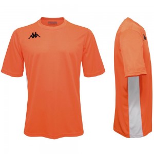 Kids' Kappa 4 Football Wenet Jersey Orange | 912784-CBE