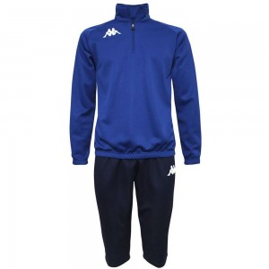 Kids' Kappa 4 Football Wranzon Tracksuit Blue | 295381-QTE