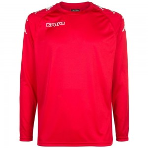 Kids' Kappa 4 Soccer Cinanda Jersey Red | 496201-SVP