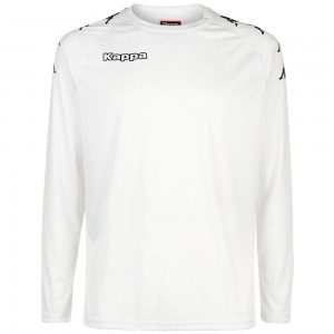 Kids' Kappa 4 Soccer Cinanda Jersey White | 834619-NKQ