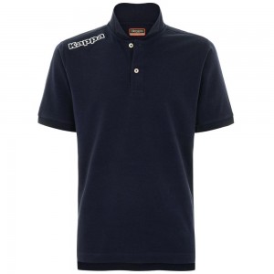 Kids' Kappa 4 Training Polo Mss Polo Shirt Navy | 527184-EXN