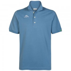 Kids' Kappa Logo Maltaxita Mss Polo Shirt Blue | 278695-CBK