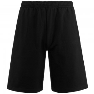 Men Kappa 222 Banda 10 Livor Shorts Black | 930754-ARB