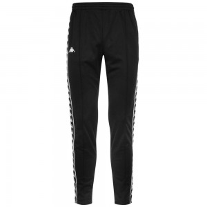 Men Kappa 222 Banda Astoria Slim Pants Black | 625193-WTC