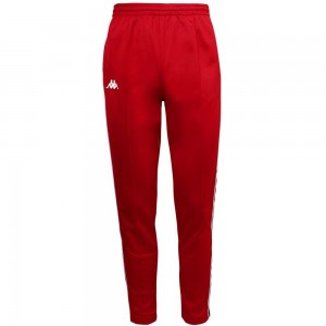 Men Kappa 222 Banda Astoria Slim Pants Red | 906247-BVW