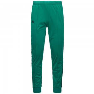 Men Kappa 222 Banda Rastoria Slim Pants Green | 426509-KVC