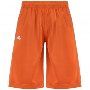 Men Kappa 222 Banda Treadwellzi Shorts Orange | 839570-FSJ