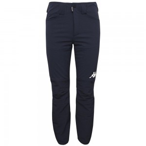 Men Kappa 4 Cento 4 52 Cold Buster 3.0 Pants Navy | 415396-YVQ