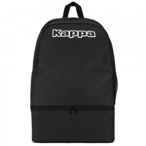 Men Kappa 4 Football Backpack Backpack Black | 705324-MWC