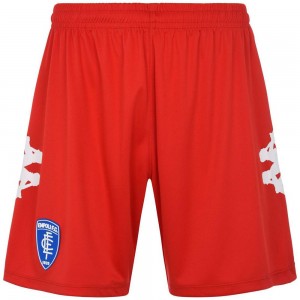 Men Kappa 4 Football Blixo Shorts Red | 901584-DKM