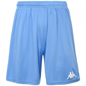 Men Kappa 4 Football Borgo Shorts Blue | 075961-ORV