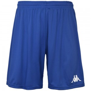 Men Kappa 4 Football Borgo Shorts Blue | 107596-VPZ