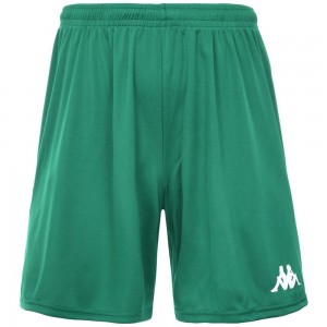 Men Kappa 4 Football Borgo Shorts Green | 082137-IWC