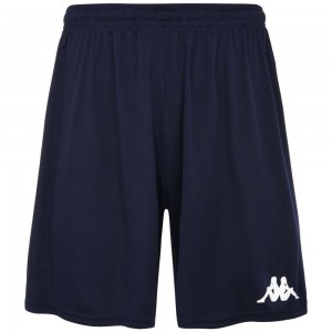 Men Kappa 4 Football Borgo Shorts Navy | 916830-EPT