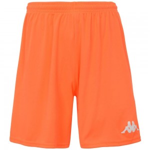 Men Kappa 4 Football Borgo Shorts Orange | 943078-JTN