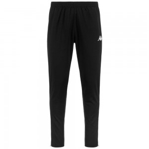 Men Kappa 4 Football Dalci Pants Black | 826453-OKM