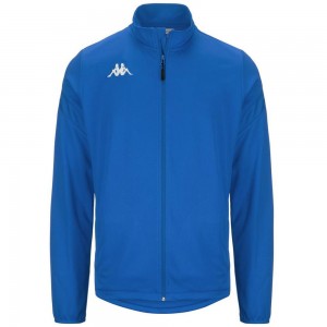 Men Kappa 4 Football Dolvio Jacket Blue | 130467-ZFN