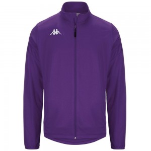 Men Kappa 4 Football Dolvio Jacket Purple | 016529-YED