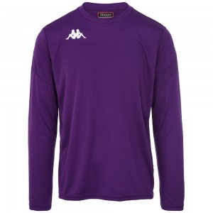 Men Kappa 4 Football Dovol Jersey Purple | 309827-IYZ