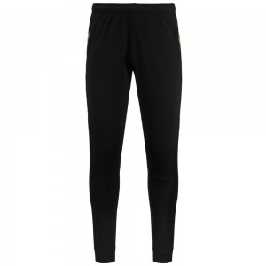 Men Kappa 4 Football Gaschin Pants Black | 657123-UKB