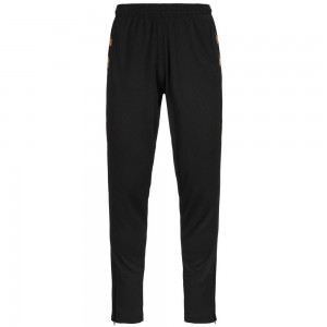 Men Kappa 4 Football Gaston Pants Black | 068279-ZGC