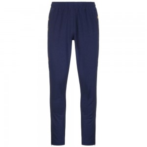 Men Kappa 4 Football Gaston Pants Navy | 364195-TXZ