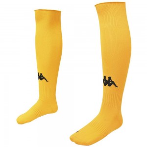 Men Kappa 4 Football High 1pack Socks Yellow | 386279-QEV