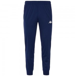 Men Kappa 4 Football Nabecopan Pants Navy | 479153-AIY