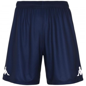 Men Kappa 4 Football Nurcheta Shorts Navy | 027148-IKB