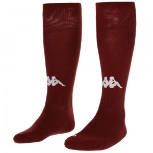 Men Kappa 4 Football Penao 3pack Socks Red | 129046-QJS