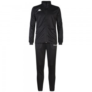 Men Kappa 4 Football Salcito Tracksuit Black | 534196-THA