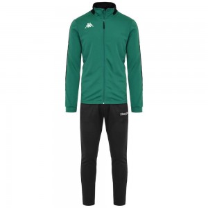 Men Kappa 4 Football Salcito Tracksuit Green | 562491-NDA