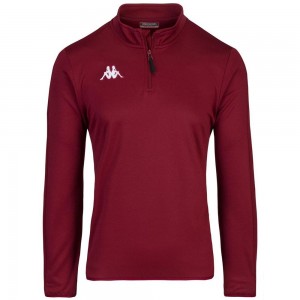 Men Kappa 4 Football Tavole Sweater Red | 430581-UHI