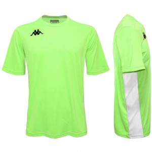 Men Kappa 4 Football Wenet Jersey Green | 439127-BKE