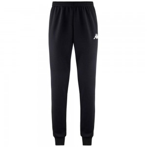 Men Kappa 4 Football Whina Pants Black | 908764-ZKH