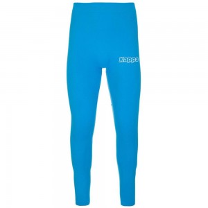 Men Kappa 4 Skin Kombat Naquie Joggers Blue | 287495-YMR