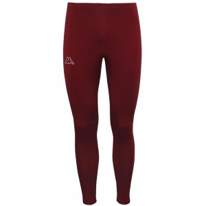 Men Kappa 4 Skin Kombat Niquie Joggers Red | 057148-LTZ