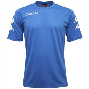 Men Kappa 4 Soccer Bolox Jersey Blue | 617259-XJC